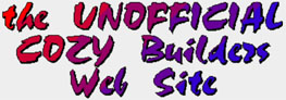 The Unofficial Cozy Builders Web Site